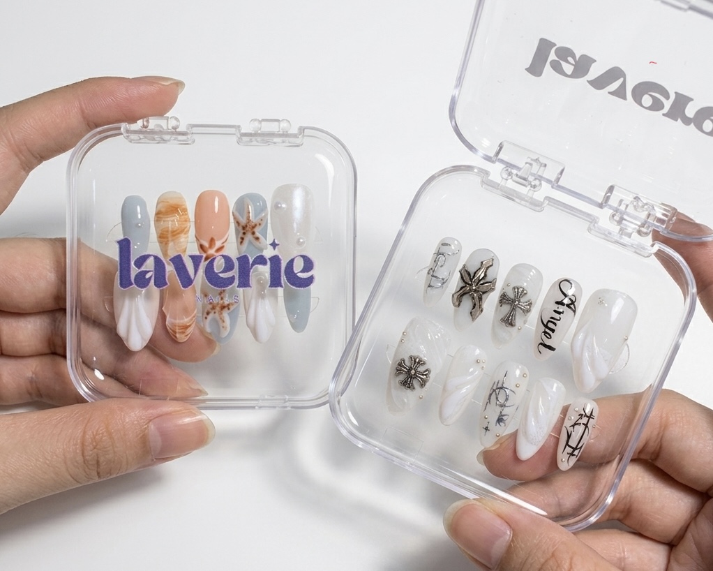 Elegant Laverie press-on nail collection
